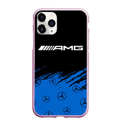 Чехол iPhone 11 Pro матовый MERCEDES МЕРСЕДЕС