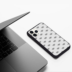 Чехол iPhone 11 Pro матовый Глаза, цвет: 3D-черный — фото 2