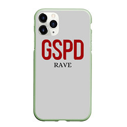 Чехол iPhone 11 Pro матовый GSPD rave
