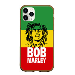 Чехол iPhone 11 Pro матовый Bob Marley