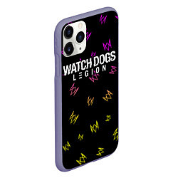 Чехол iPhone 11 Pro матовый WATCH DOGS LEGION ВОТЧ ДОГС, цвет: 3D-серый — фото 2