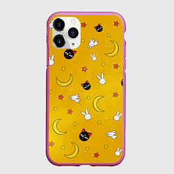 Чехол iPhone 11 Pro матовый СЕЙЛОР МУН