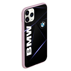 Чехол iPhone 11 Pro матовый BMW, цвет: 3D-розовый — фото 2