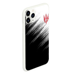 Чехол iPhone 11 Pro матовый The Witcher, цвет: 3D-белый — фото 2