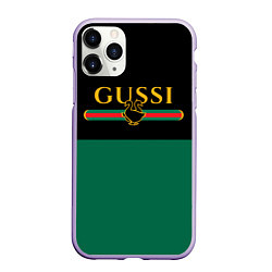 Чехол iPhone 11 Pro матовый GUSSI ГУСИ
