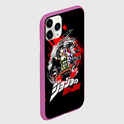 Чехол iPhone 11 Pro матовый JoJo Bizarre Adventure, цвет: 3D-фиолетовый — фото 2