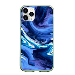 Чехол iPhone 11 Pro матовый Абстрактные волны