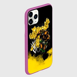 Чехол iPhone 11 Pro матовый JoJo Bizarre Adventure, цвет: 3D-фиолетовый — фото 2