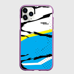 Чехол iPhone 11 Pro матовый Forza Horizon, цвет: 3D-фиолетовый