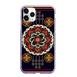 Чехол iPhone 11 Pro матовый Восточные узоры