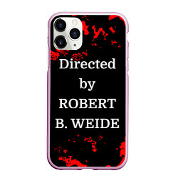 Чехол iPhone 11 Pro матовый Directed by ROBERT B WEIDE, цвет: 3D-розовый