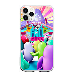 Чехол iPhone 11 Pro матовый FALL GAYS, цвет: 3D-белый