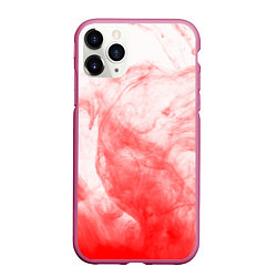 Чехол iPhone 11 Pro матовый RED SMOKE