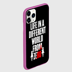 Чехол iPhone 11 Pro матовый Re:Zero, цвет: 3D-фиолетовый — фото 2
