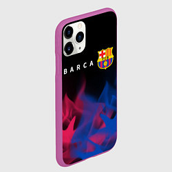 Чехол iPhone 11 Pro матовый BARCELONA БАРСЕЛОНА, цвет: 3D-фиолетовый — фото 2