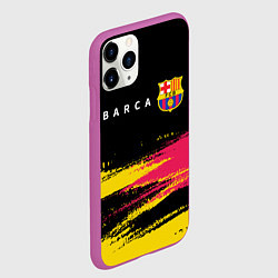 Чехол iPhone 11 Pro матовый BARCELONA БАРСЕЛОНА, цвет: 3D-фиолетовый — фото 2