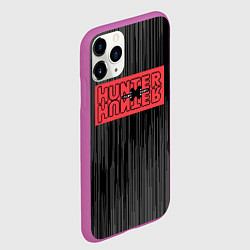 Чехол iPhone 11 Pro матовый Hunter x Hunter, цвет: 3D-фиолетовый — фото 2