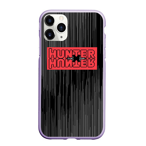 Чехол iPhone 11 Pro матовый Hunter x Hunter / 3D-Светло-сиреневый – фото 1