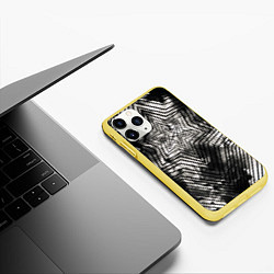 Чехол iPhone 11 Pro матовый BMTH OBEY, цвет: 3D-желтый — фото 2