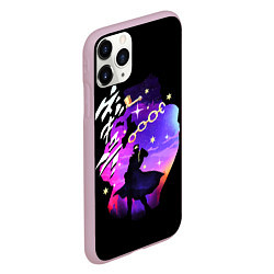 Чехол iPhone 11 Pro матовый JoJo’s Bizarre Adventure, цвет: 3D-розовый — фото 2