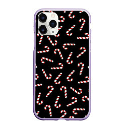 Чехол iPhone 11 Pro матовый Christmas Candy