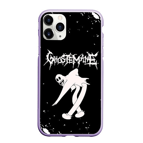 Чехол iPhone 11 Pro матовый GHOSTEMANE / 3D-Светло-сиреневый – фото 1