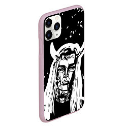 Чехол iPhone 11 Pro матовый GHOSTEMANE, цвет: 3D-розовый — фото 2