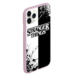 Чехол iPhone 11 Pro матовый Stranger Things, цвет: 3D-розовый — фото 2