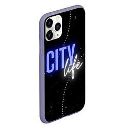 Чехол iPhone 11 Pro матовый City life, цвет: 3D-серый — фото 2