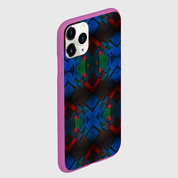 Чехол iPhone 11 Pro матовый SHADOW, цвет: 3D-фиолетовый — фото 2