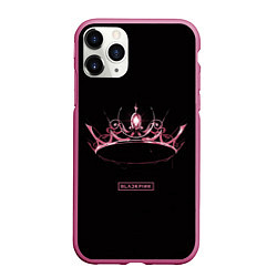 Чехол iPhone 11 Pro матовый BLACKPINK- The Album, цвет: 3D-малиновый