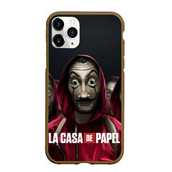 Чехол iPhone 11 Pro матовый Бумажный дом