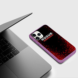 Чехол iPhone 11 Pro матовый Rogue Company art, цвет: 3D-фиолетовый — фото 2