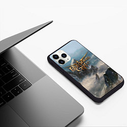 Чехол iPhone 11 Pro матовый Baldurs Gate, цвет: 3D-черный — фото 2