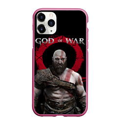 Чехол iPhone 11 Pro матовый God of War