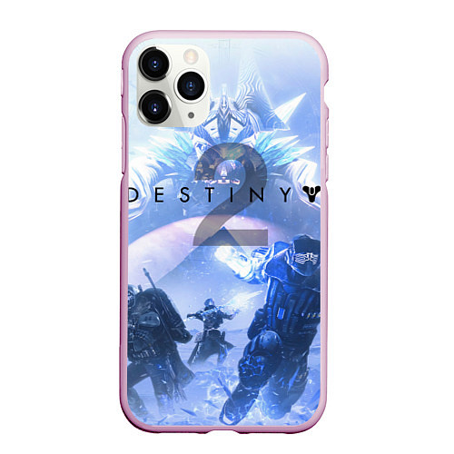 Чехол iPhone 11 Pro матовый Destiny 2: Beyond Light / 3D-Розовый – фото 1