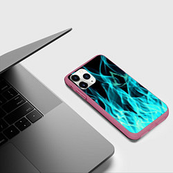 Чехол iPhone 11 Pro матовый ASSASSINS CREED VALHALLA, цвет: 3D-малиновый — фото 2