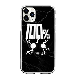 Чехол iPhone 11 Pro матовый Mob psycho 100 Z, цвет: 3D-белый