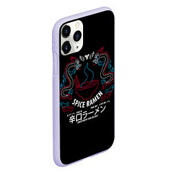 Чехол iPhone 11 Pro матовый DESTINY 2 SPICE RAMEN, цвет: 3D-светло-сиреневый — фото 2