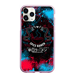 Чехол iPhone 11 Pro матовый SPICE RAMEN DESTINY 2, цвет: 3D-розовый