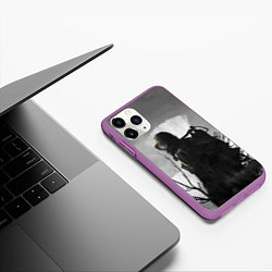 Чехол iPhone 11 Pro матовый СТАЛКЕР 2, цвет: 3D-фиолетовый — фото 2
