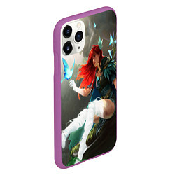 Чехол iPhone 11 Pro матовый Windranger Dota, цвет: 3D-фиолетовый — фото 2