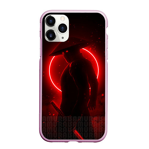 Чехол iPhone 11 Pro матовый SAMURAI / 3D-Розовый – фото 1