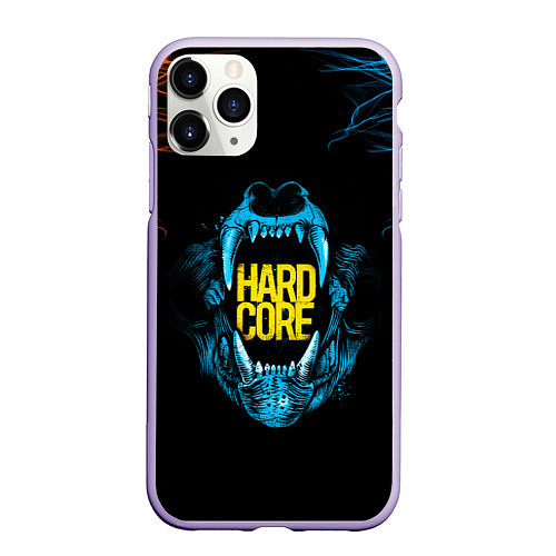 Чехол iPhone 11 Pro матовый HARD CORE / 3D-Светло-сиреневый – фото 1
