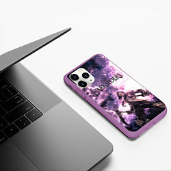 Чехол iPhone 11 Pro матовый Darksiders 2, цвет: 3D-фиолетовый — фото 2