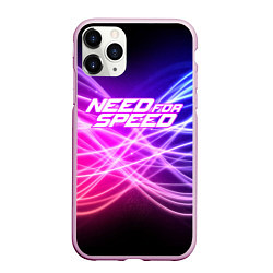Чехол iPhone 11 Pro матовый NFS NEED FOR SPEED S, цвет: 3D-розовый