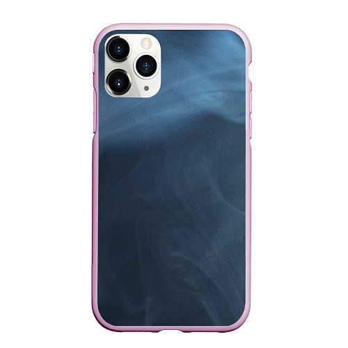 Чехол iPhone 11 Pro матовый Дымчатый / 3D-Розовый – фото 1