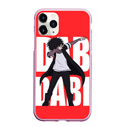 Чехол iPhone 11 Pro матовый Dab Dabi, цвет: 3D-розовый