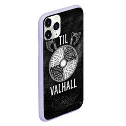 Чехол iPhone 11 Pro матовый Till Valhall, цвет: 3D-светло-сиреневый — фото 2
