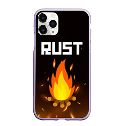 Чехол iPhone 11 Pro матовый RUST